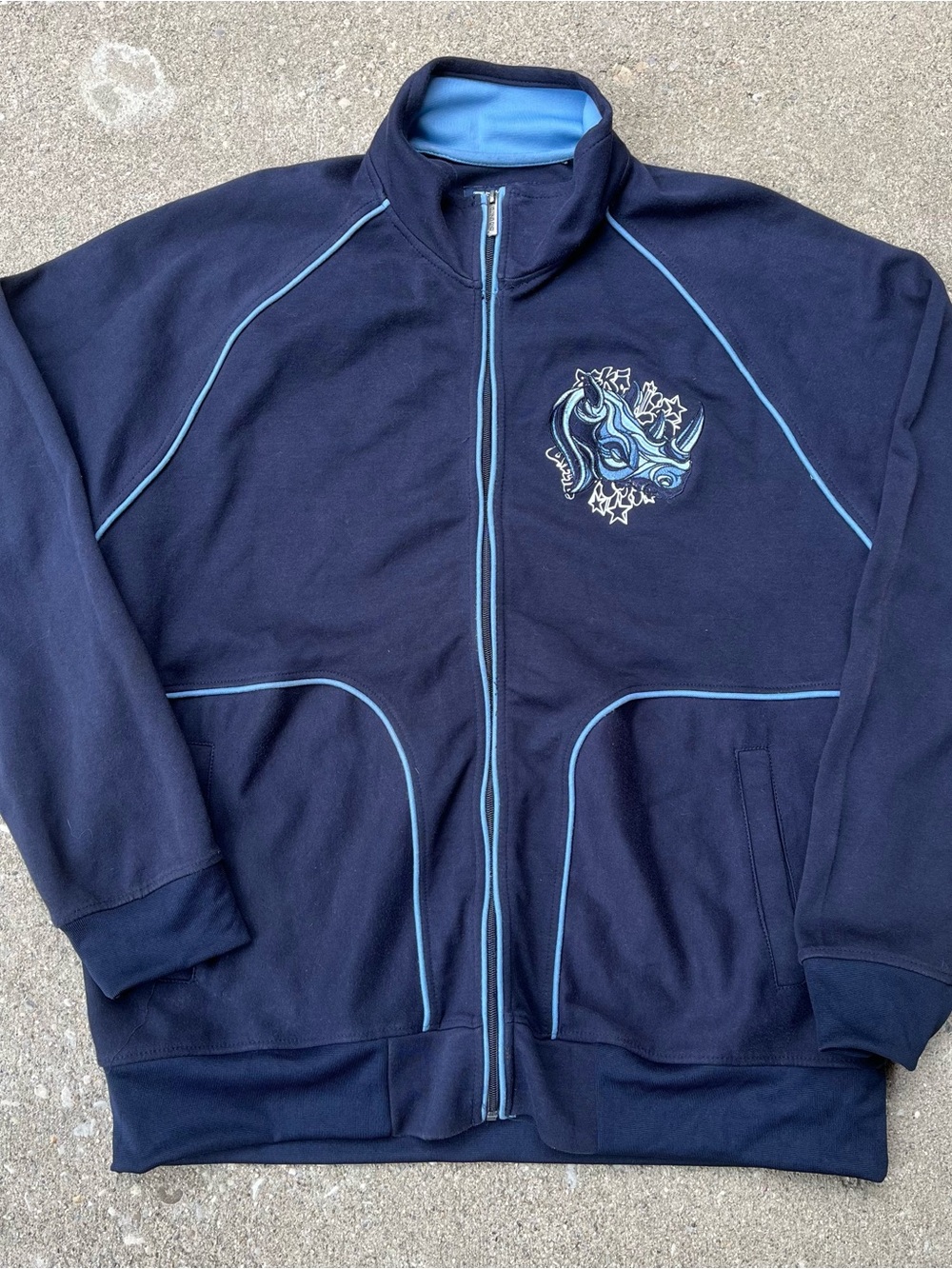 Y2K ECKO UNLTD Rhino Zip-Up Size XL